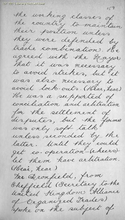 TUC Report, 1869