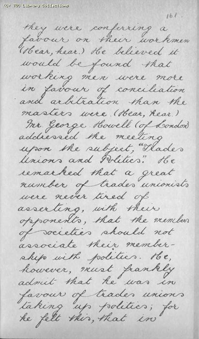 TUC Report, 1869