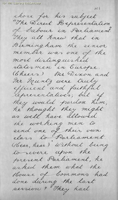 TUC Report, 1869