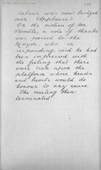 TUC Report, 1869