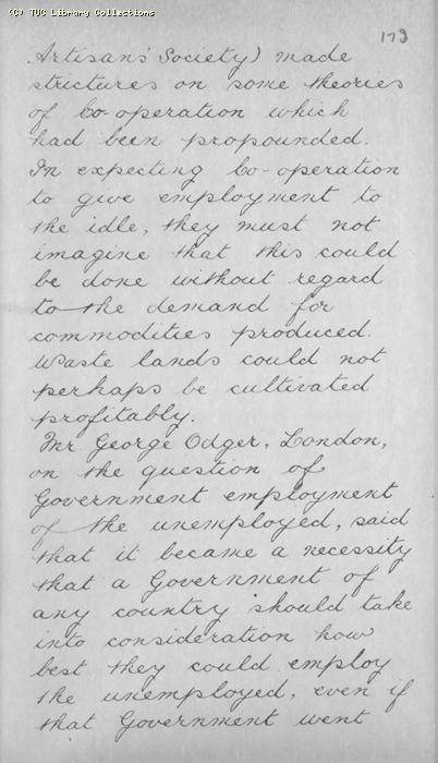 TUC Report, 1869