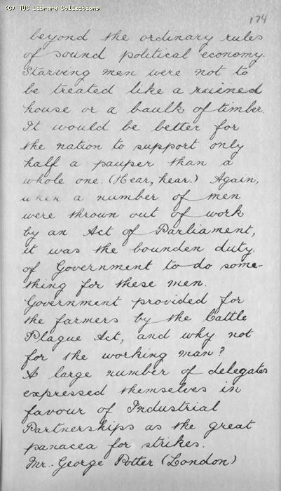 TUC Report, 1869