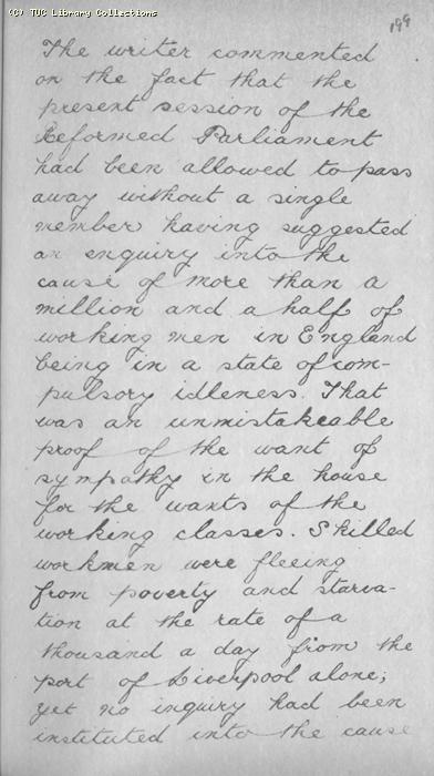TUC Report, 1869