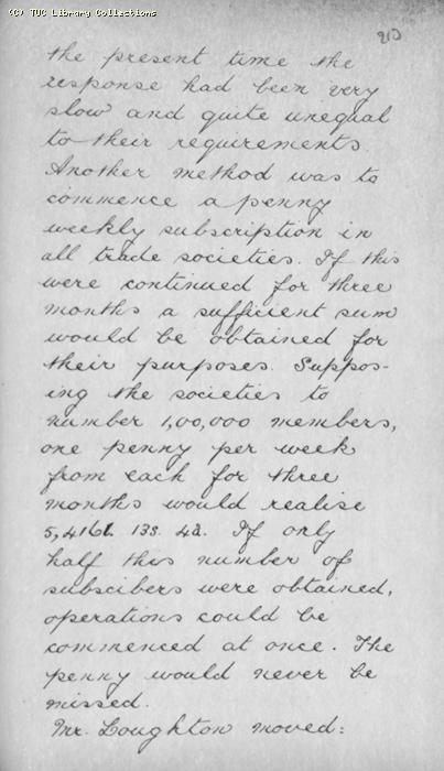 TUC Report, 1869