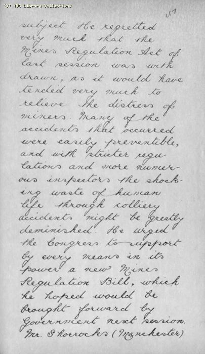 TUC Report, 1869