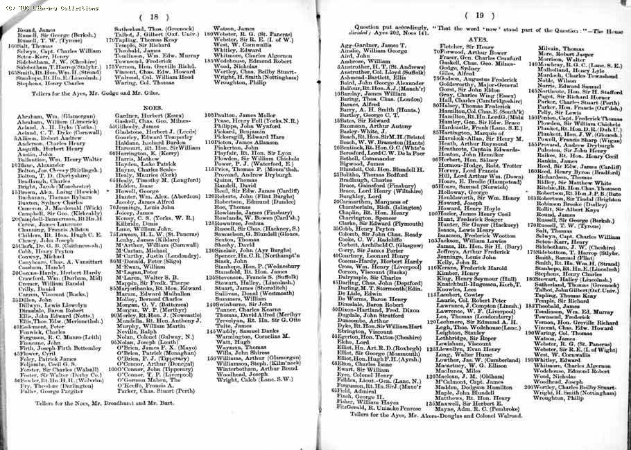 TUC Report, 1888