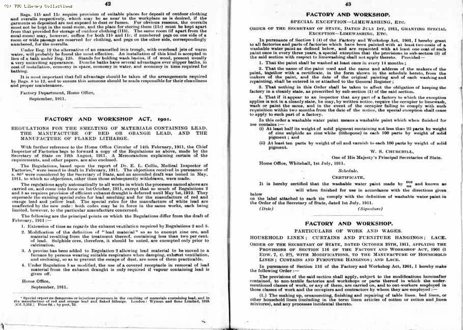 TUC Report, 1912