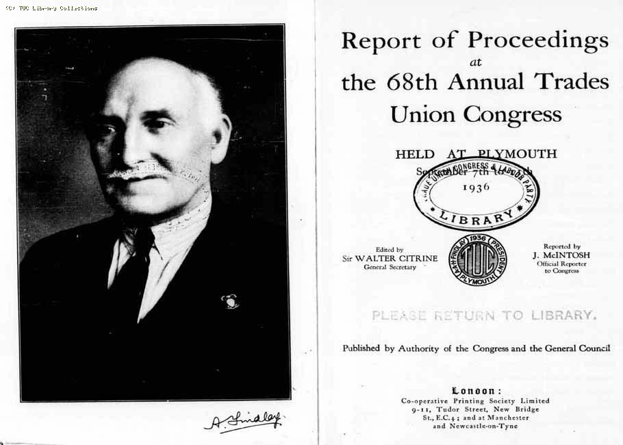 TUC Report, 1936