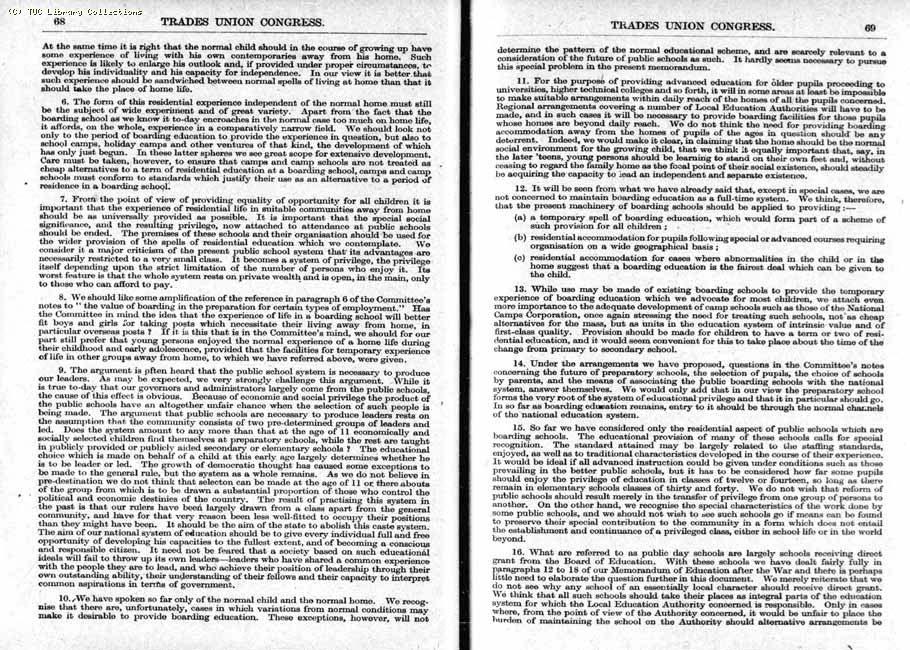 TUC Report, 1943