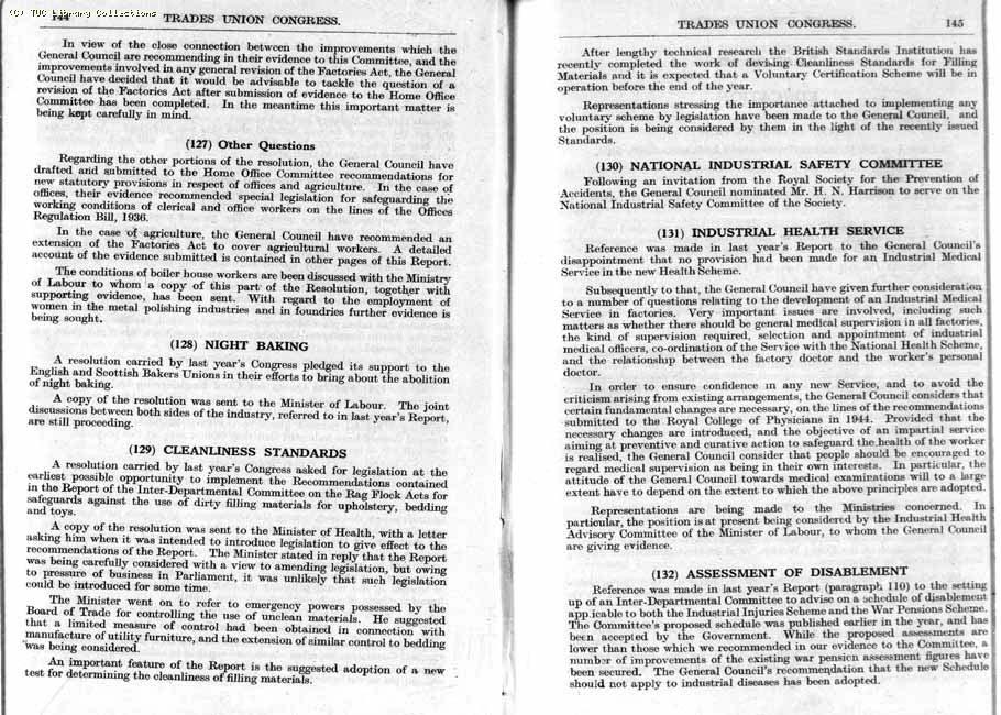 TUC Report, 1947