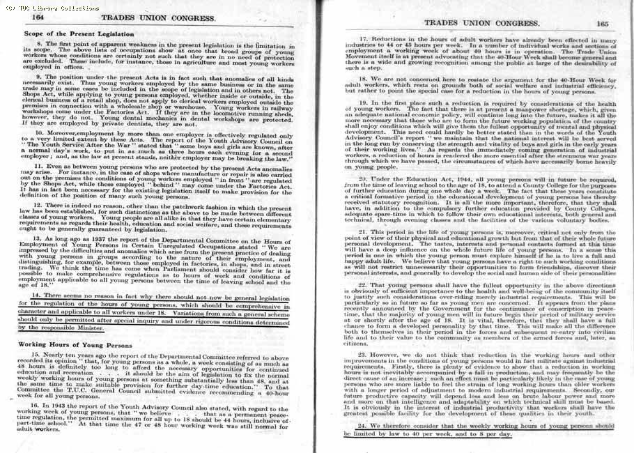 TUC Report, 1947