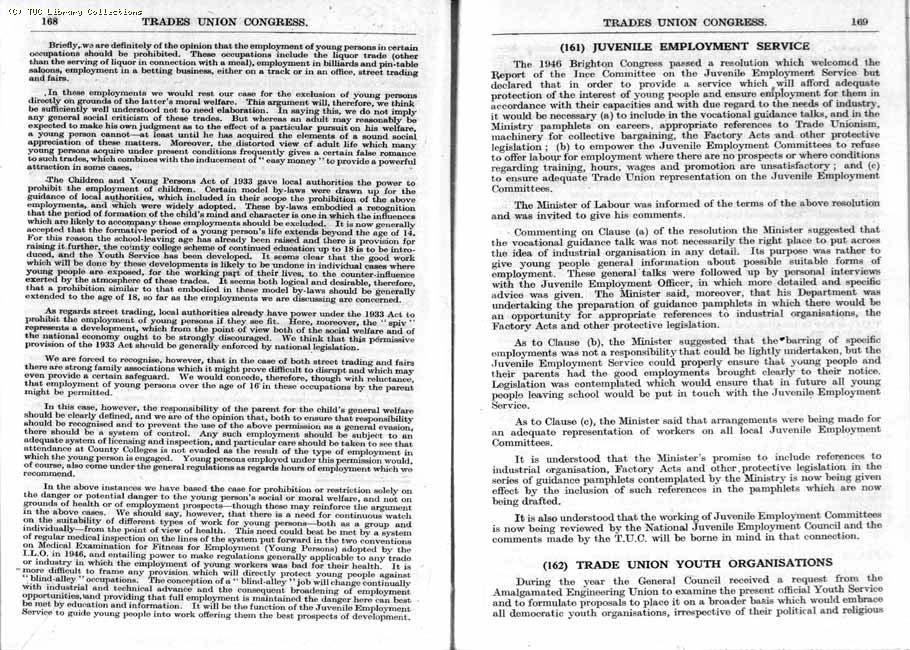 TUC Report, 1947