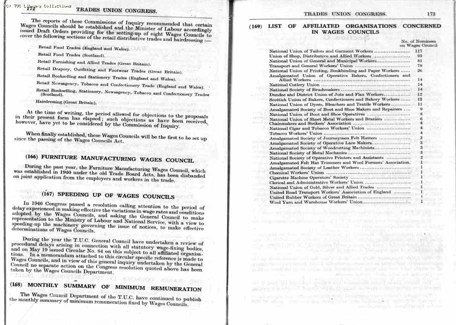 TUC Report, 1947