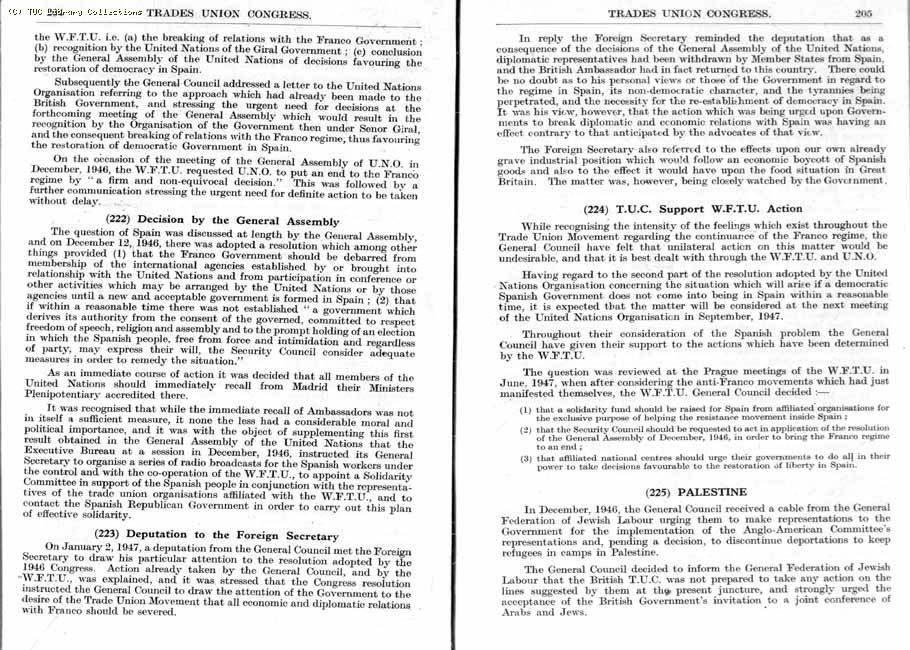 TUC Report, 1947