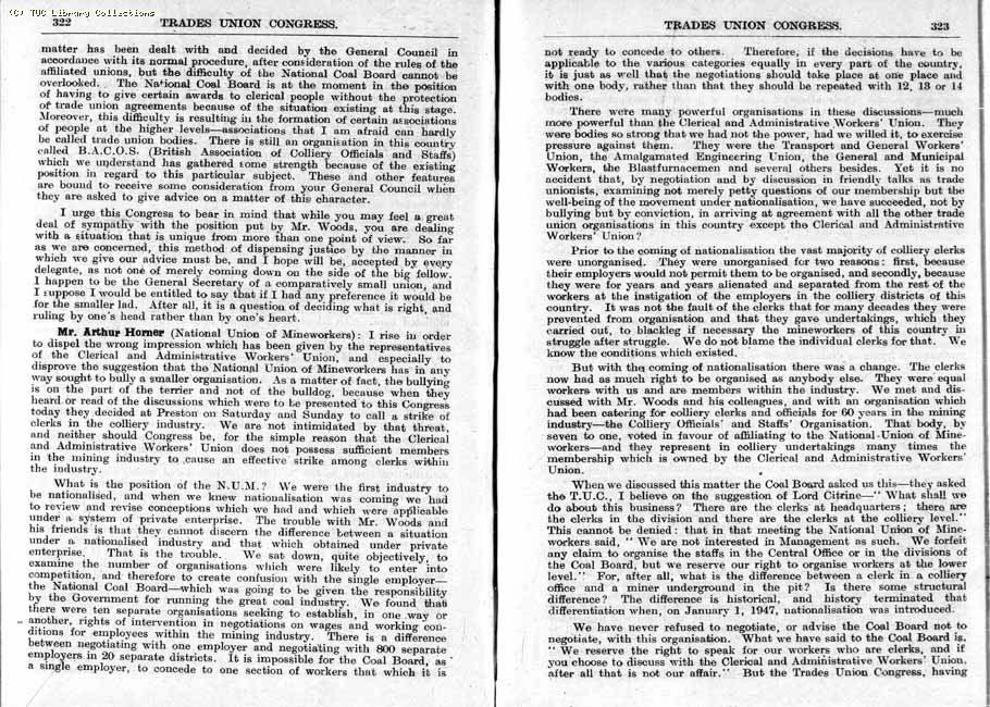 TUC Report, 1947
