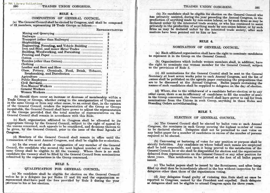 TUC Report, 1947