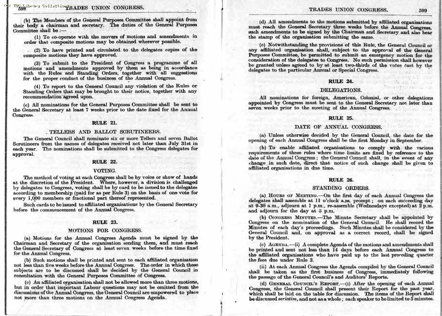 TUC Report, 1947