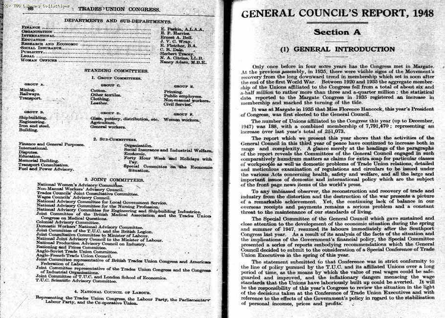 TUC Report, 1948