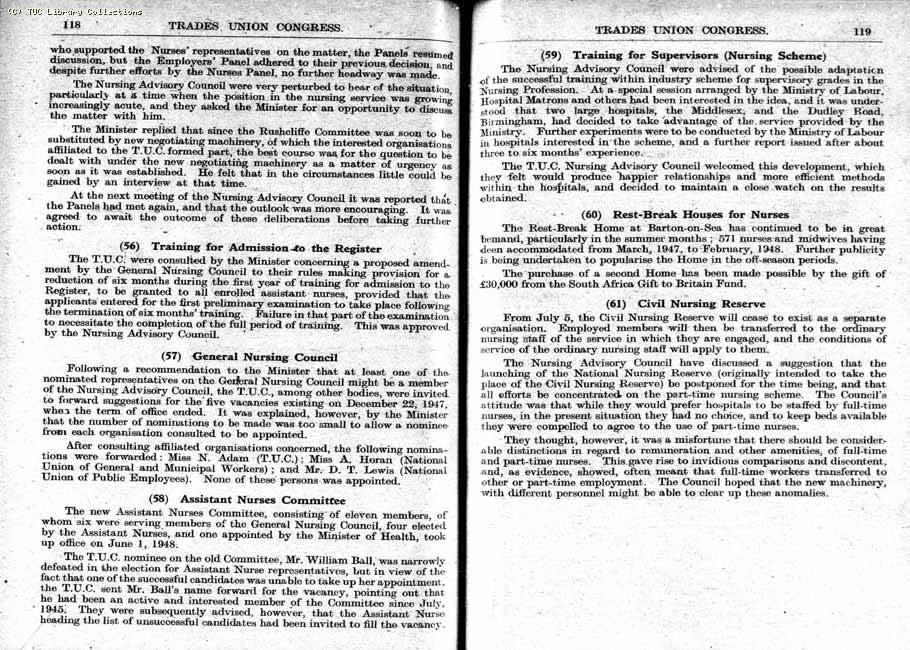 TUC Report, 1948