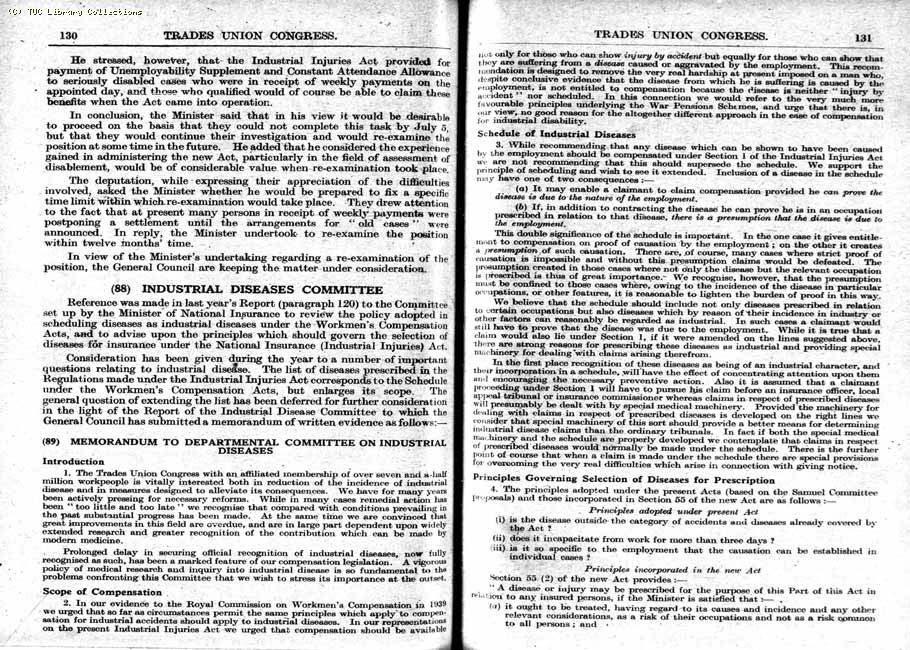 TUC Report, 1948