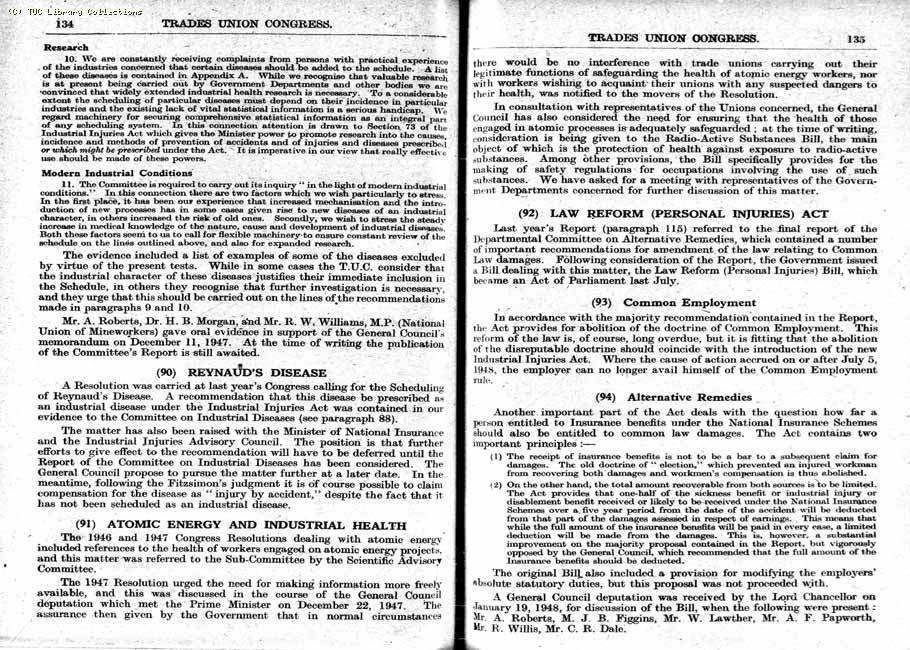 TUC Report, 1948