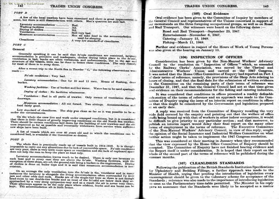TUC Report, 1948