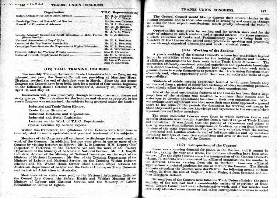 TUC Report, 1948