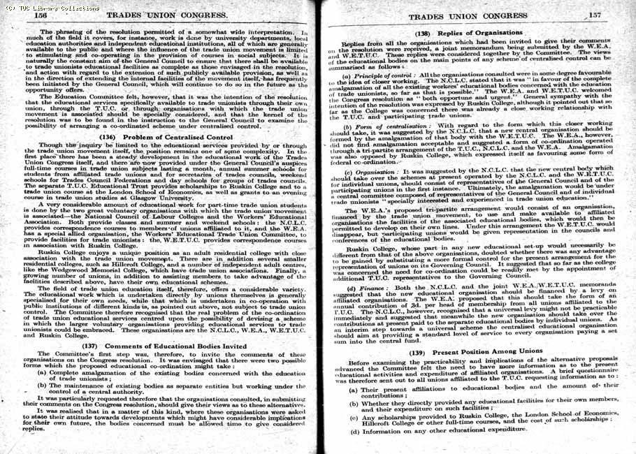TUC Report, 1948