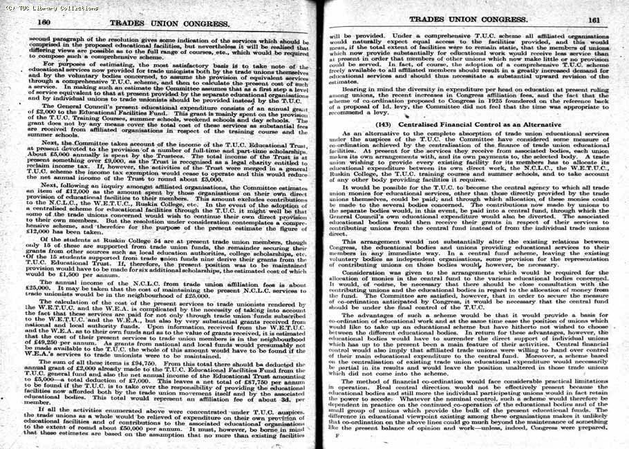 TUC Report, 1948