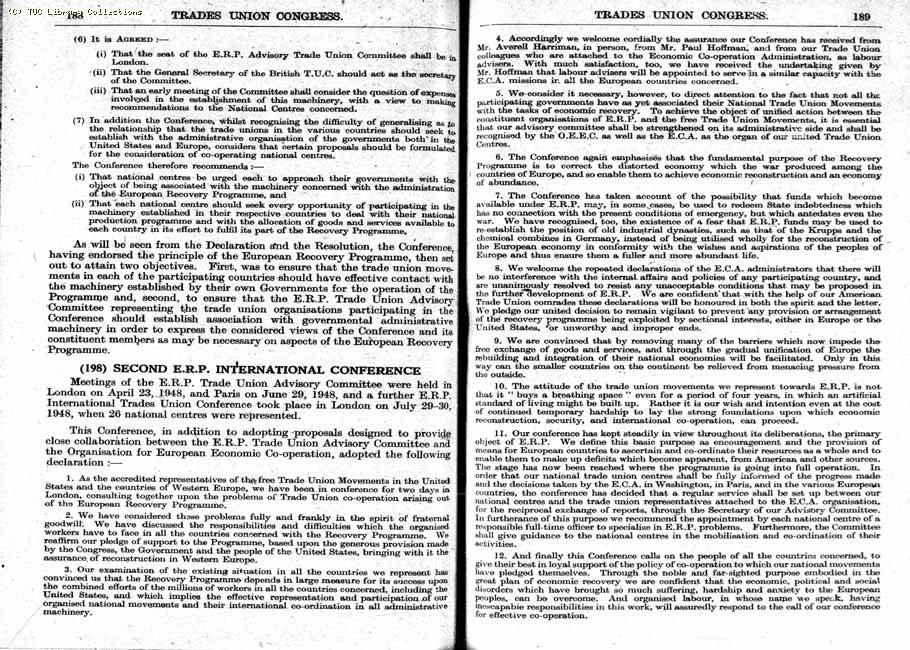 TUC Report, 1948