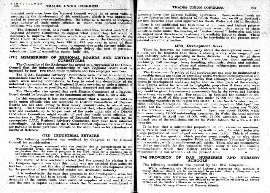 TUC Report, 1948