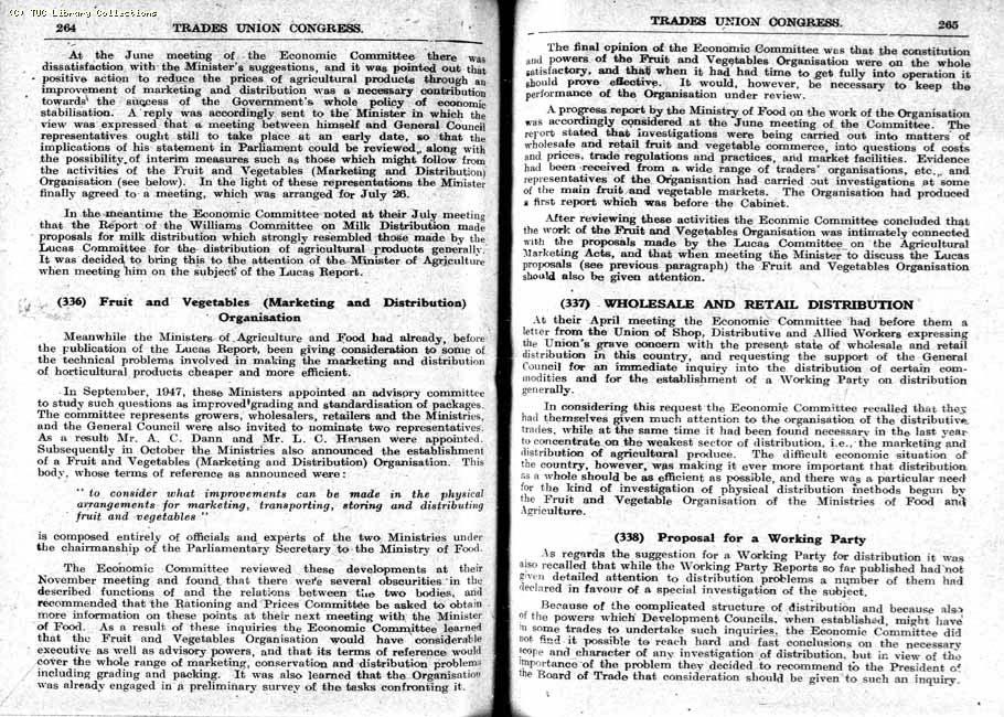 TUC Report, 1948