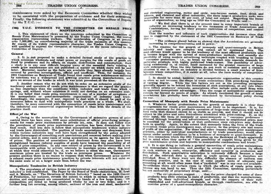TUC Report, 1948