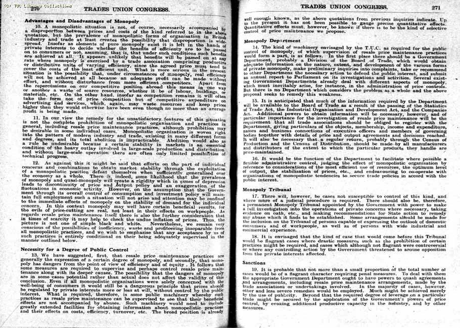 TUC Report, 1948
