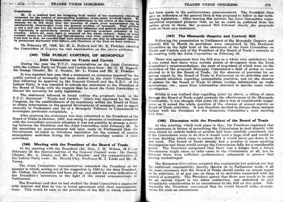 TUC Report, 1948