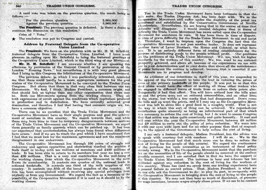 TUC Report, 1948