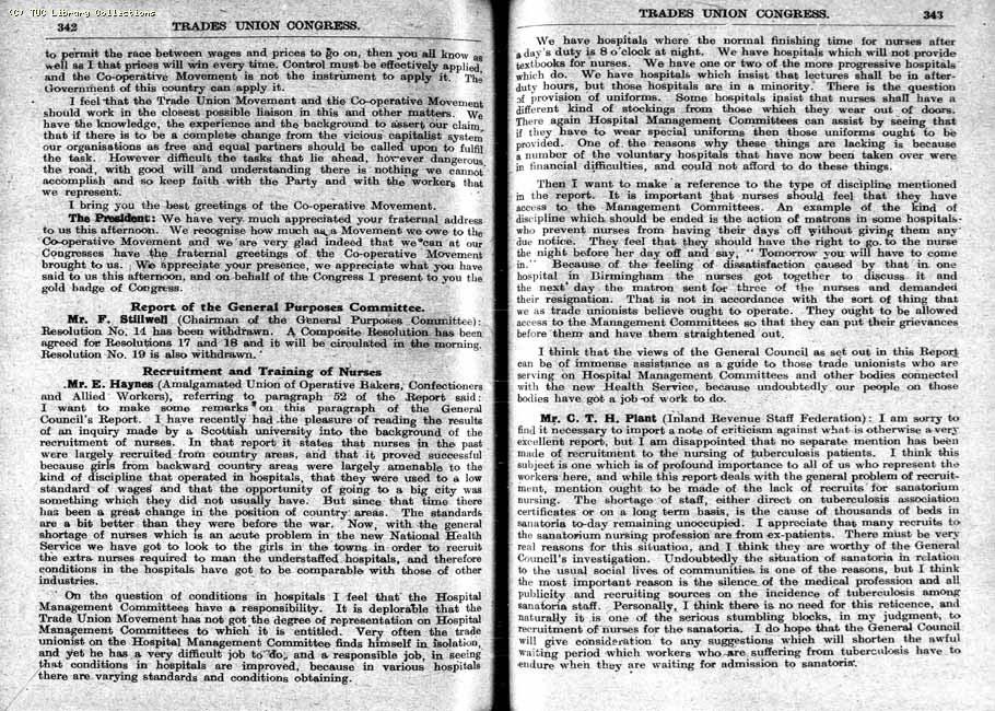 TUC Report, 1948