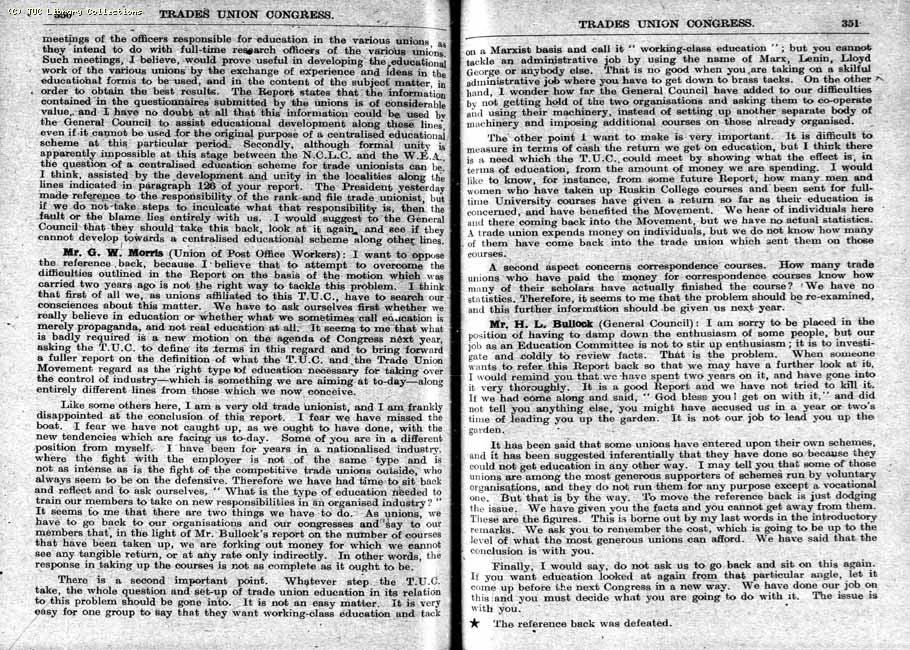 TUC Report, 1948
