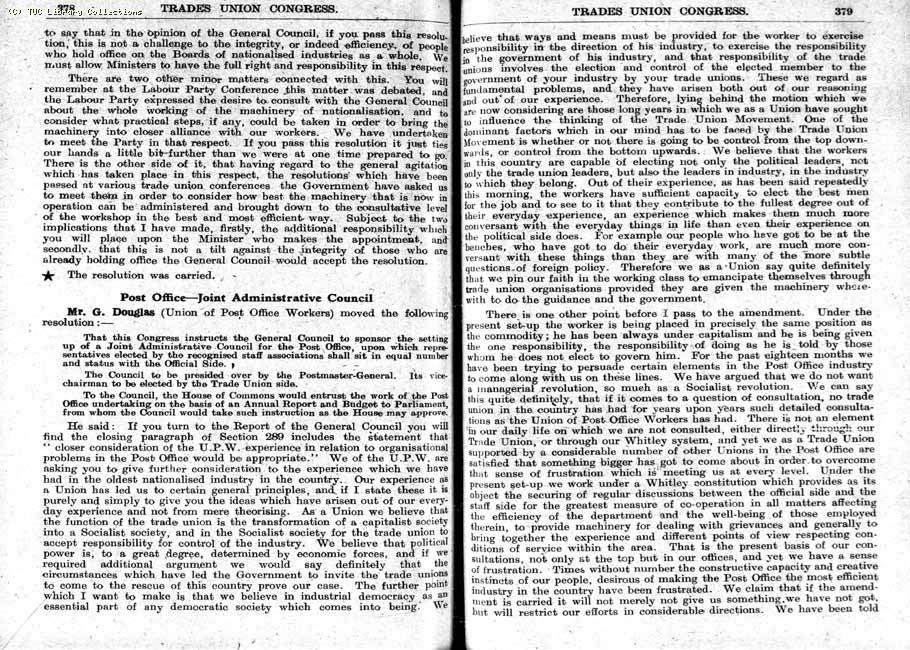 TUC Report, 1948