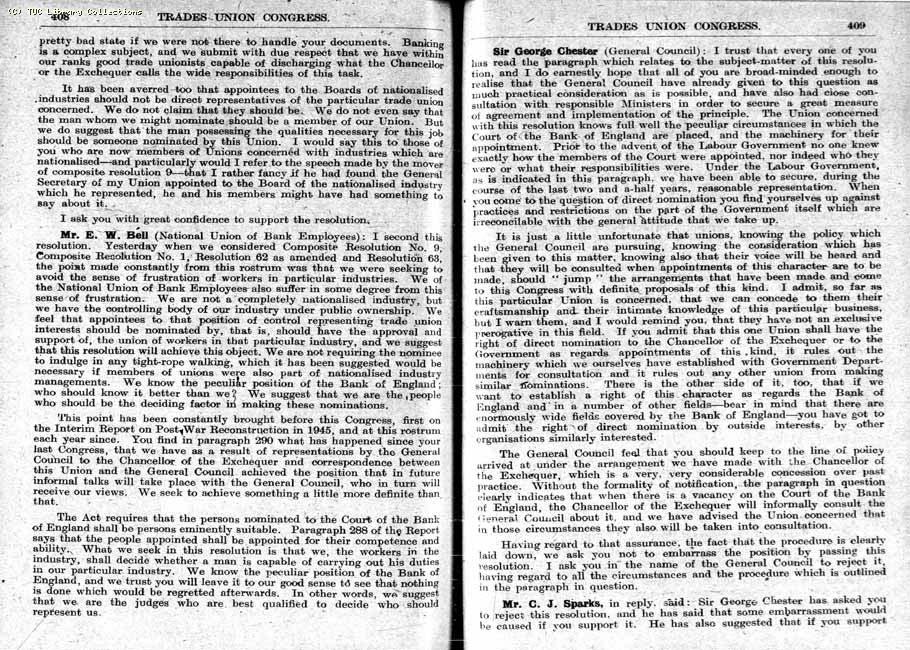 TUC Report, 1948