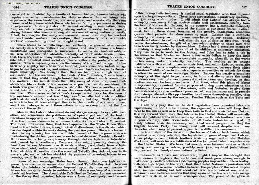 TUC Report, 1948