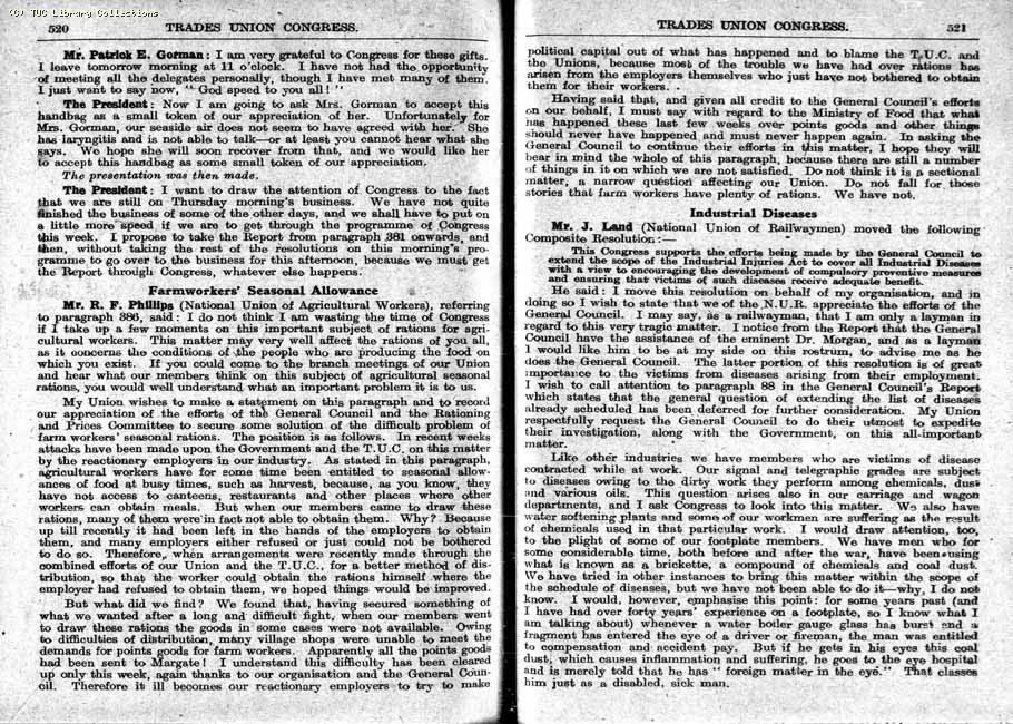 TUC Report, 1948