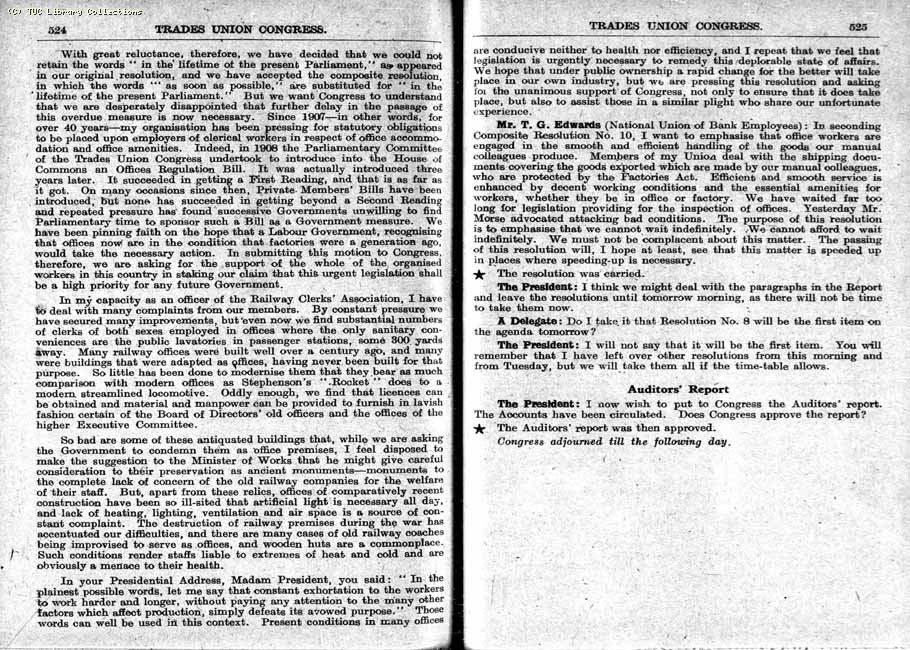 TUC Report, 1948