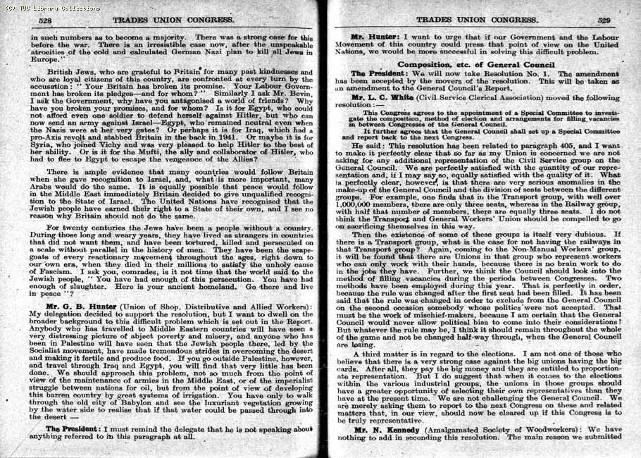 TUC Report, 1948