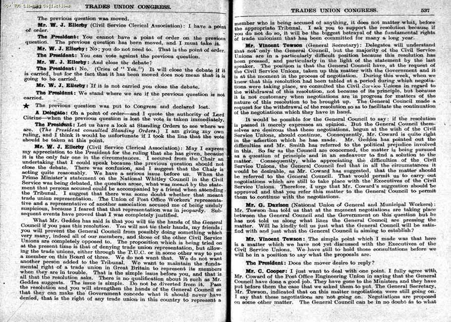 TUC Report, 1948