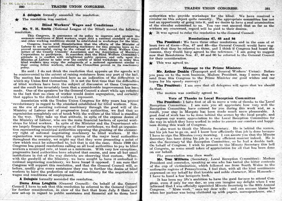 TUC Report, 1948