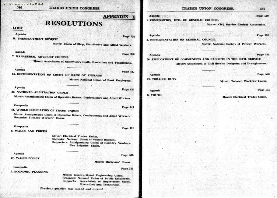 TUC Report, 1948