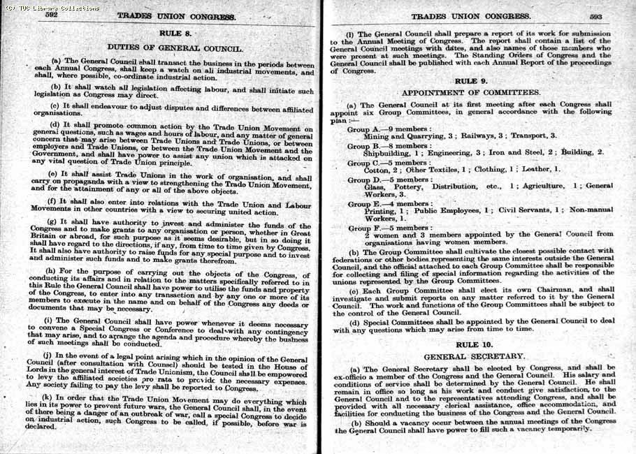 TUC Report, 1948