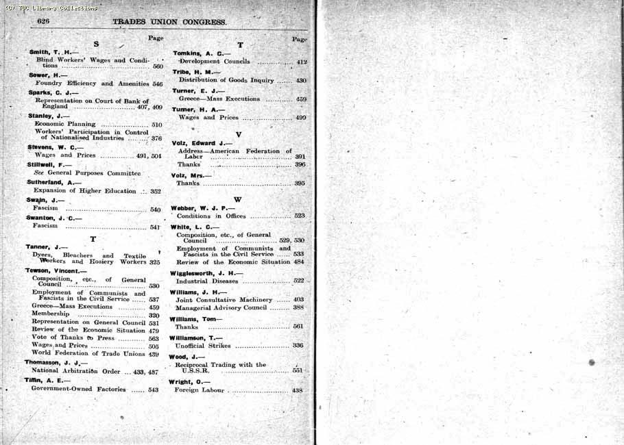 TUC Report, 1948