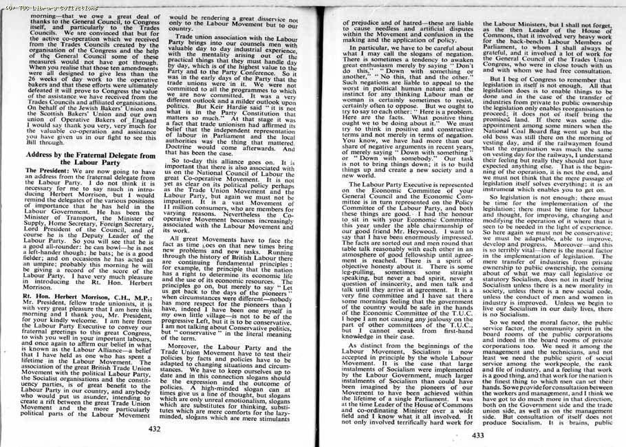 TUC Report, 1954
